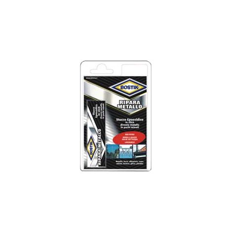 STUCCO EPOSSIDICO RIPARA METALLO- - gr.56 - 3 blister BOSTIK