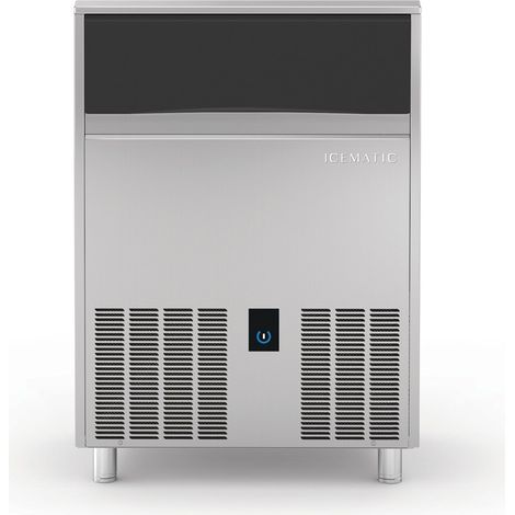 Machine à Glaçons Pleins Connectée avec Réserve 86 kg - Icematic (1/2)