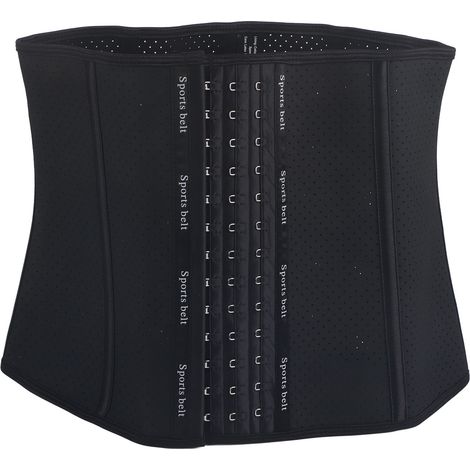 Ceinture d'entraînement sportif en latex pour affiner la taille et brûler les graisses (1/5)