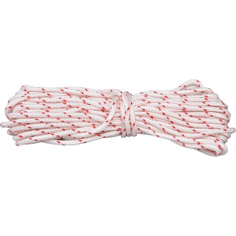 Corde de lanceur nylon 10m pour tondeuse, tronçonneuse et débroussailleuse, remplacement STIHL, corde de traction 4,5mm (1/5)