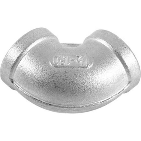 Raccord De Tuyau Coudé - Acier Inoxydable 304 - 90 Degrés - Filetage Femelle 1/2 Pouces DN15 - 1 Pièce (1/5)