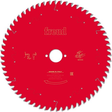Freud F03FS09776 250mm x 30mm x 60T Wood Table Saw Blade