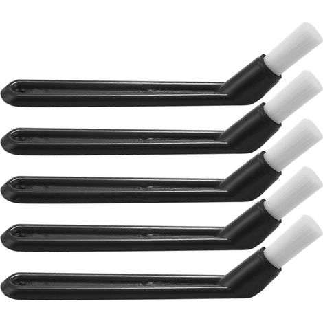 Brosse de nettoyage pour machine à café, manche en plastique et poils en nylon, brosse expresso, nettoyage du café (1/5)