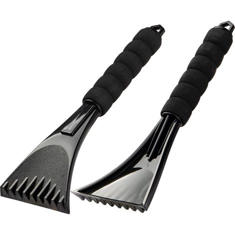 Grattoir Pare Brise Voiture 2 en 1 Raclette Voiture Givre avec Poignée Antidérapante Grattoir Voiture Givre Outil de Dégel (1/5)