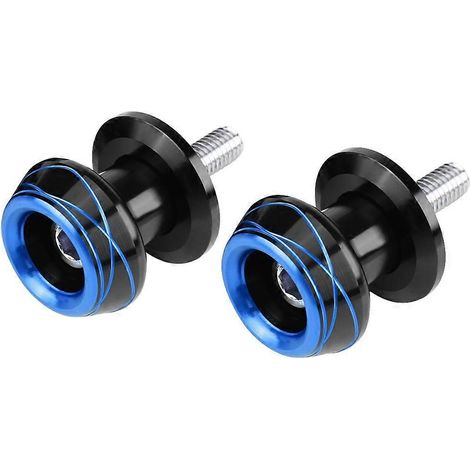 Vis de coulissement pour bras oscillant CNC, bobines de bras oscillant, pour motos 8 mm/10 mm, universelles bleues (1/4)