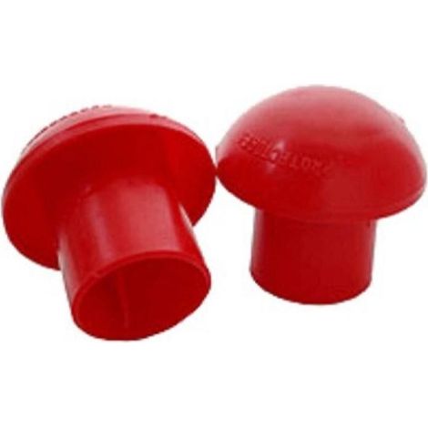 DUVER seta roja señalizacion varilla obra varilla de 12 a 24mm (1/2)