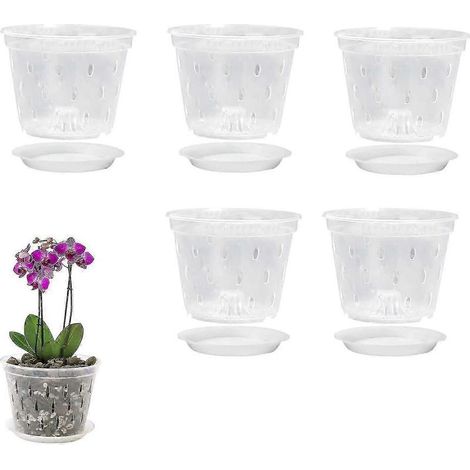 orchideentopfe-127-cm-5-zoll-transparent-mit-lochern-und-untersetzer-atmungsaktiv-geschlitzt-fur-drinnen-und-drauen-218305864