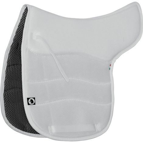 Verde - Sottosella da dressage con esterno in tessuto tecnico TTech e interno in Sympanova