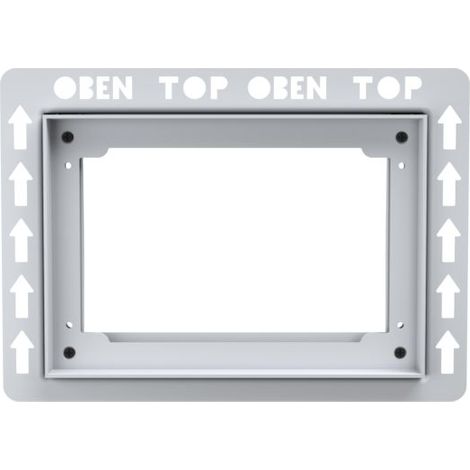Mepa Einbaurahmen Typ II 421903 weiss (1/3)