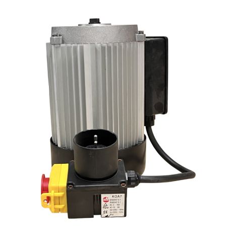 Ersatzmotor Industriemotor 230V 16A 3,5kW + KEDU KOA7 Schalter mit Not/Aus Funktion Elektromotor (1/5)