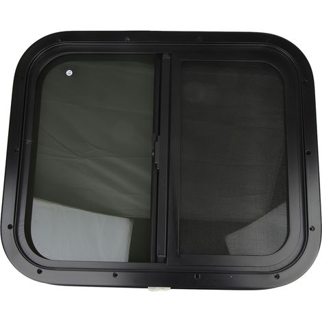 Schiebefenstergriff für Wohnmobile, wasserdicht, abgerundete Ecken, UV-beständig, glatt poliert, für Campervans und Nutzfahrzeuge, Wandstärke 48-53 mm (1,89-2,09 Zoll) (1/5)