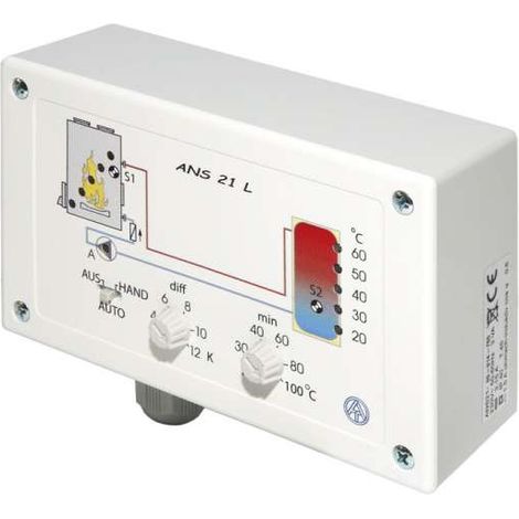 Ladepumpenregler Einkreisreglung TechnischeAlternative ANS21-L Differenztemperaturregler 01/ANS21-L