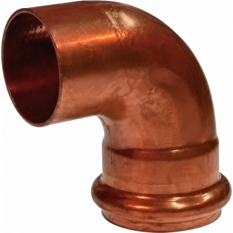Raccordo a gomito in rame MF Piombo/PVC o rame/PVC D.32