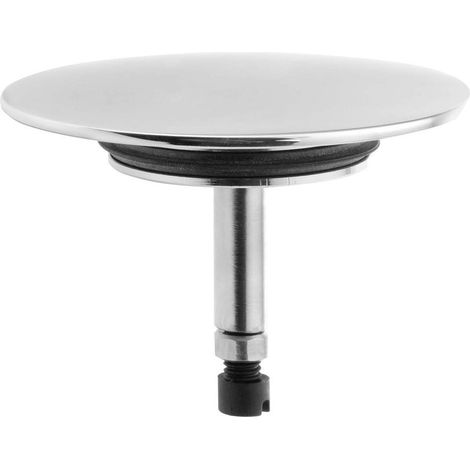Sapho Silfra Pièces de rechange - Bouchon de rechange en laiton pour les garnitures de vidage de baignoire, 72 mm, chrome RI00651 (1/2)