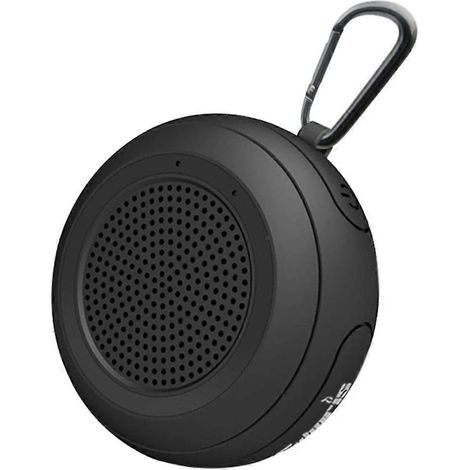 Mini IPX7 wasserdichter Bluetooth-Lautsprecher für Badezimmer, Freisprechfunktion, Musikwiedergabe unter der Dusche, tiefer Bass, FM-Radio. (1/5)