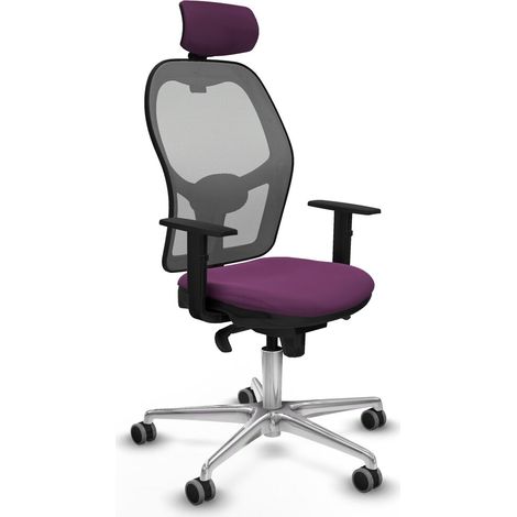 Sedia Ufficio con Poggiatesta Jorquera Piqueras y Crespo 1D086G2 Viola (1/5)