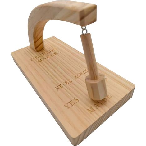 Pendule Oscillant Magnétique en Bois  Pendule Divinatoire en Bois  Pendule Décideur