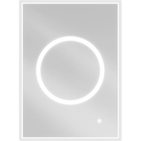 Mexen Koga espejo de baño iluminado 50 x 70 cm, LED 6000K, antivaho - 9821-050-070-611-00 (1/5)