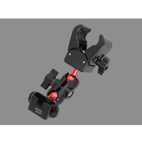 Walkie-talkie holder, Yaesu handheld microphone, car armrest clip, 25mm ball head car phone holder (1/5)