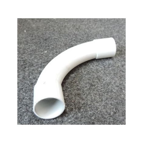 Coude 90° gris Ø 25mm CL-321 pour raccord tube IRL d'installation ou fourreau SOBEM SCAME 862.925/G