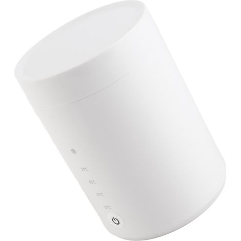 Chauffe-biberon portable sans fil avec fonction décongélation et chauffage, 4 niveaux de température, batterie intégrée pour une utilisation en voyage ou en extérieur. (1/5)