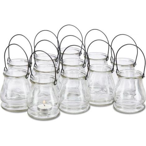 Set di 12 lanterne in vetro (1/5)