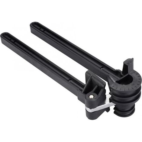 Cintreuse de tube 4-en-1 180° pour tuyaux 3/16, 1/4, 5/16, 3/8 pouce, outil de pliage robuste et polyvalent (1/5)
