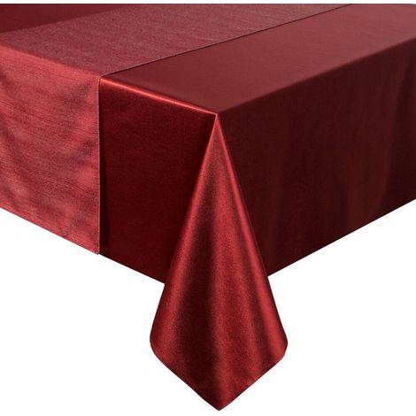 Glamouröse Tischdecke 140x220 cm mit Tischläufer 33x220 cm (1/5)