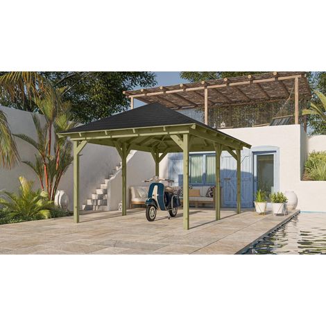 Pavillon Perida im Set mit Schindeln