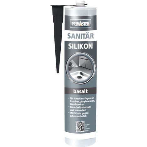 Primaster Sanitär Silikon basalt 310 ml Sanitär Silikon