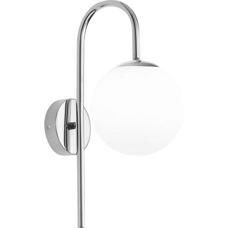 LÁMPARA DE PARED TOOLIGHT G092-1W CHROME WHITE