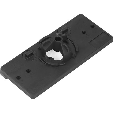 Gabarit de perçage pour charnières invisibles en ABS, guide de perçage et positionneur pour perceuse d'établi, noir