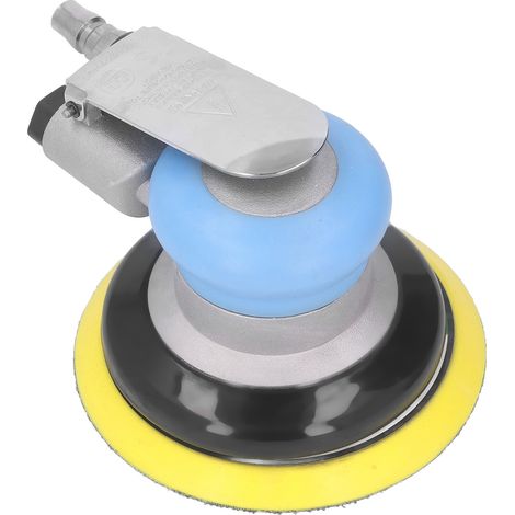 Ponceuse orbitale pneumatique 5 pouces 12000RPM, ponceuse à main pour voiture et meubles, outil de ponçage à air comprimé (1/5)