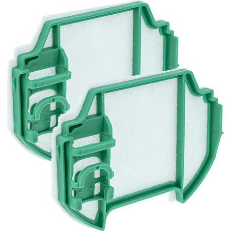 vhbw 2x filtro salva-motore compatibile con Vorwerk folletto VK7 aspirapolvere