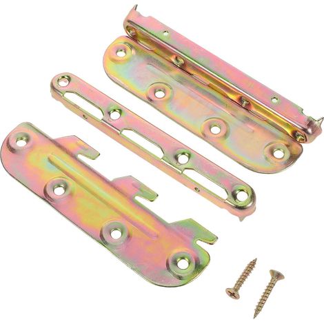 ensembles Supports de Fixation Rails Lit Fer Robuste avec (1/5)