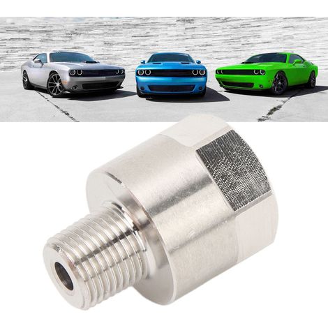 Druckmessgeräteadapter aus Edelstahl mit 1/8" NPT-Außengewinde auf M10x1,0-Innengewinde zur Messung von Öl-/Kraftstoff-/Wasserdruck und -temperatur (CGQ91) (1/5)