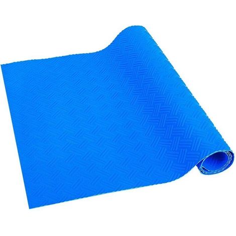 Tapis antidérapant . bleu . motif vagues . tapis d'échelle de piscine . 90x23cm/ 35.4x9.1in Tapis de sécurité antidérapant pour escaliers de piscine . tapis de protection d'échelle de piscine hors sol