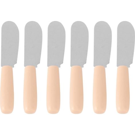 Buttermesser aus Edelstahl – Vielseitiges Küchenutensil zum gleichmäßigen Bestreichen, für weichen Käse und Gewürzpasten (1/5)