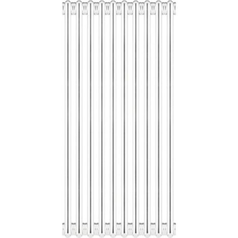 RADIATORE TUBOLARE IN ACCIAIO 4 COLONNE SCOMPONIBILE MOD.860 6 Elementi
