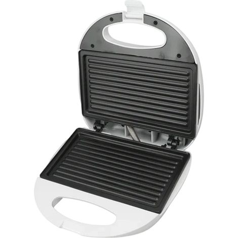 Appareil à panini électrique, grille-pain à sandwichs, machine à croque-monsieur avec plaques antiadhésives pour le petit-déjeuner (1/5)