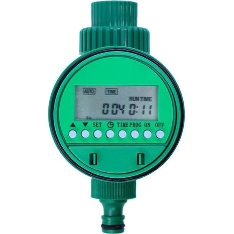 Système d'irrigation goutte à goutte automatique avec minuterie pour plantes, pelouse et jardin, kit de tuyau d'arrosage FT (1/5)
