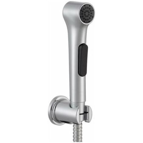 Douchette WC chromée + support + flexible (1/5)