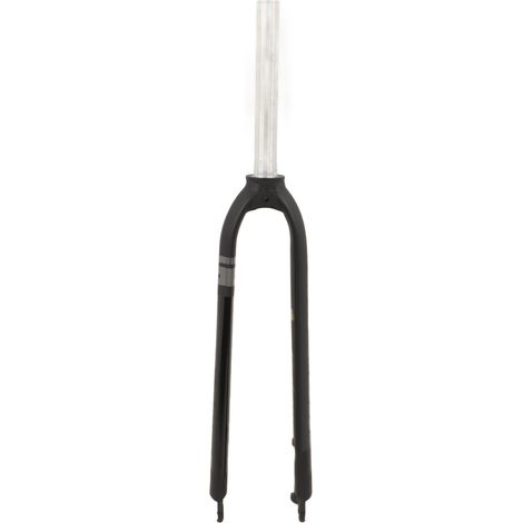 Fourche de suspension avant en alliage d'aluminium BOLAN pour VTT 26 27.5 29 pouces, fourche rigide noire grise (1/5)