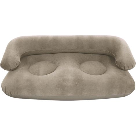 Canapé gonflable d'extérieur Fauteuil gonflable souple et pliable pour promenades sur la pelouse, dortoirs Idéal pour l'intérieur, l'extérieur, la plage et les pique-niques (1/5)