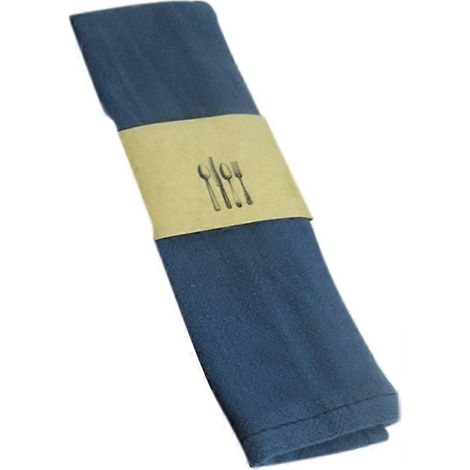 Serviette de table style bohème – en lin et polyvalente – pour la maison et les fêtes (1/4)
