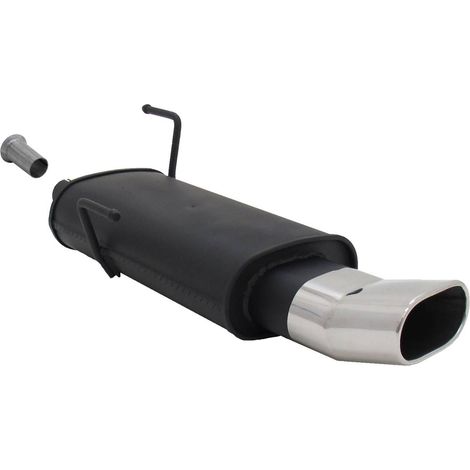 Silencieux Echappement Peugeot 206 / 206 CC 98/09 - 75x135mm DTM-13820790