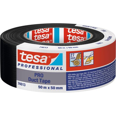 NASTRO AMERICANO TESA PRO 50MMX50M NERO Q.TA 6