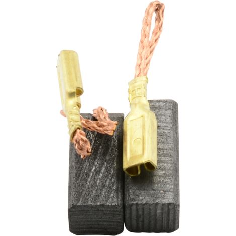 Balais de Charbon pour Felisatti Coupeuse/Scie TP114 - 6,3x6,3x14mm (1/2)