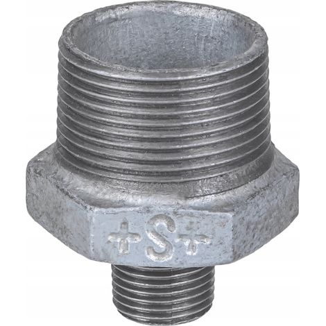 Raccord agaflex reduction coupling ductile iron galvanisé (1/2)