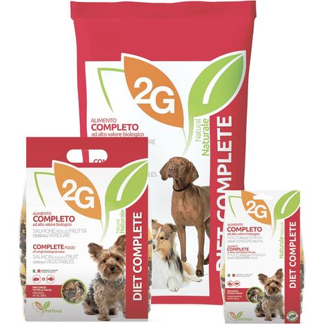 DIET COMPLETE 350 g: DIET COMPLETE alimento completo per cani per mantenere massa muscolare magra e denti più sani